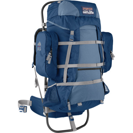 jansport hiking backpack external frame