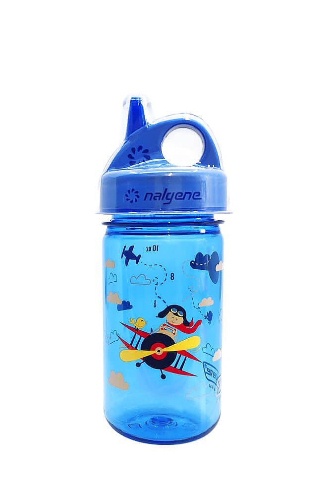 photo: Nalgene 12oz Kids Grip-N-Gulp Sustain water bottle