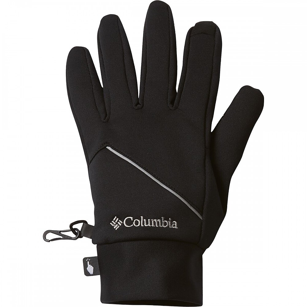 Columbia M Trail Summit Running Glove, Guanti Uomo, Nero (BLACK