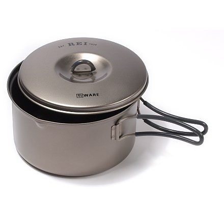 photo: REI Ti Ware Nonstick Titanium Pot - 1.3 Liter pot/pan