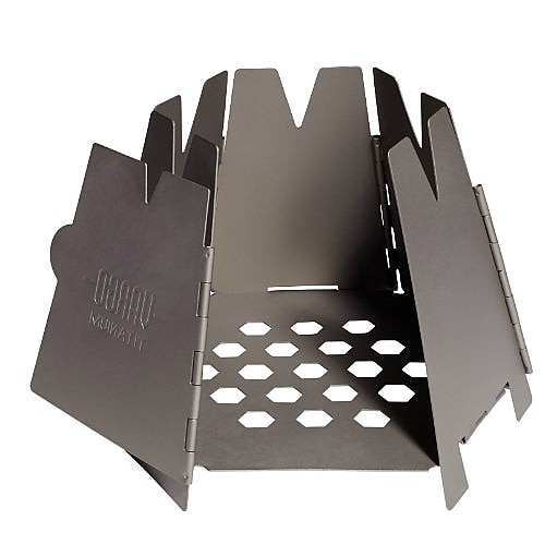 Vargo Hexagon Wood Stove Titanium