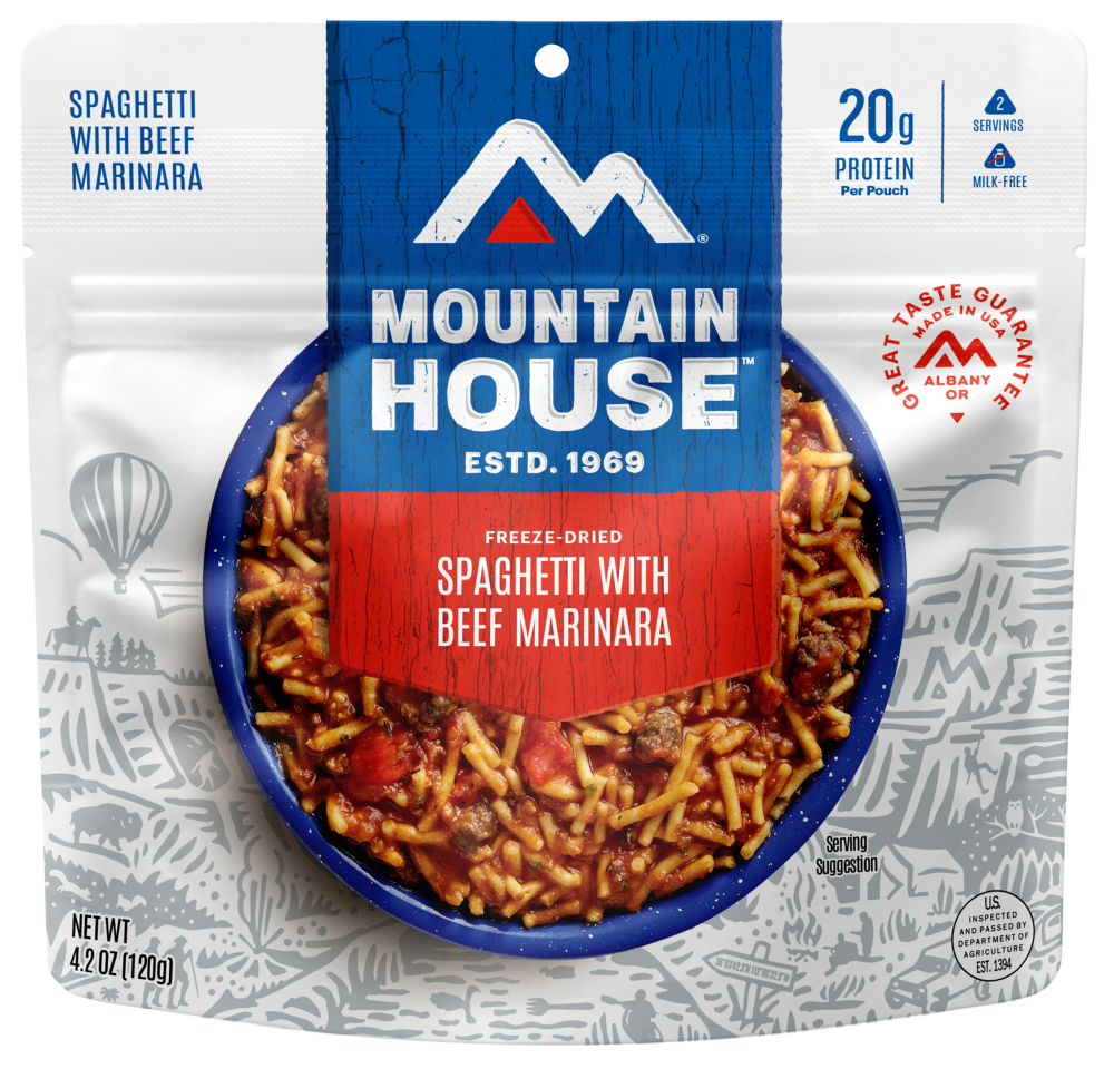 photo: Mountain House Spaghetti with Meat Sauce meat entrée