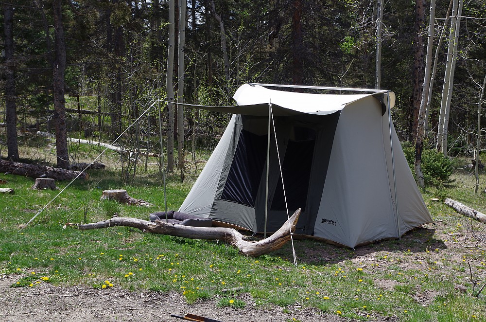 Kodiak Canvas 10x10 Flex-Bow Canvas Tent Deluxe Reviews - Trailspace