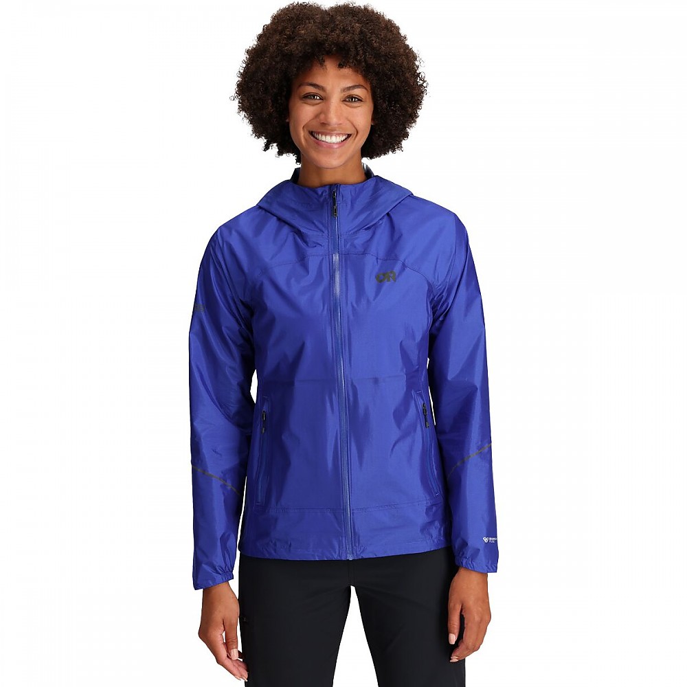 photo: Outdoor Research Women's Helium Rain Jacket waterproof jacket