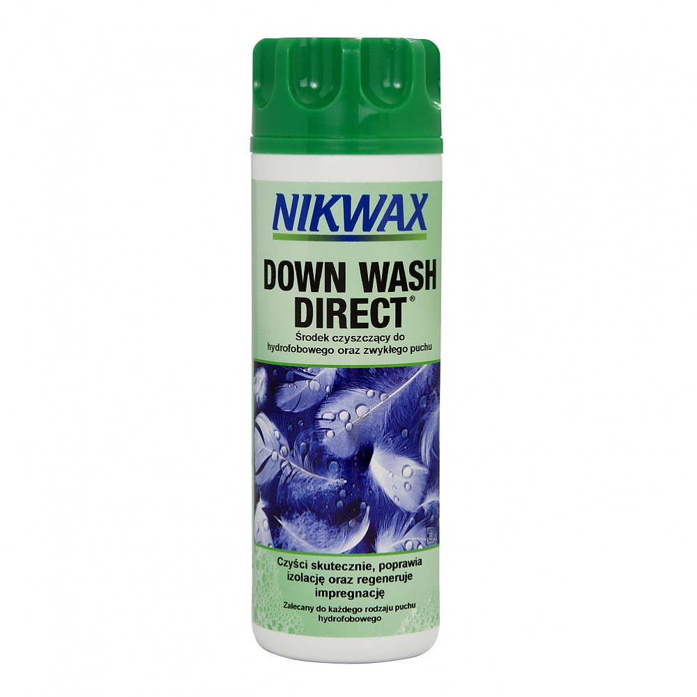 photo: Nikwax Down Wash Direct down cleaner/treatment