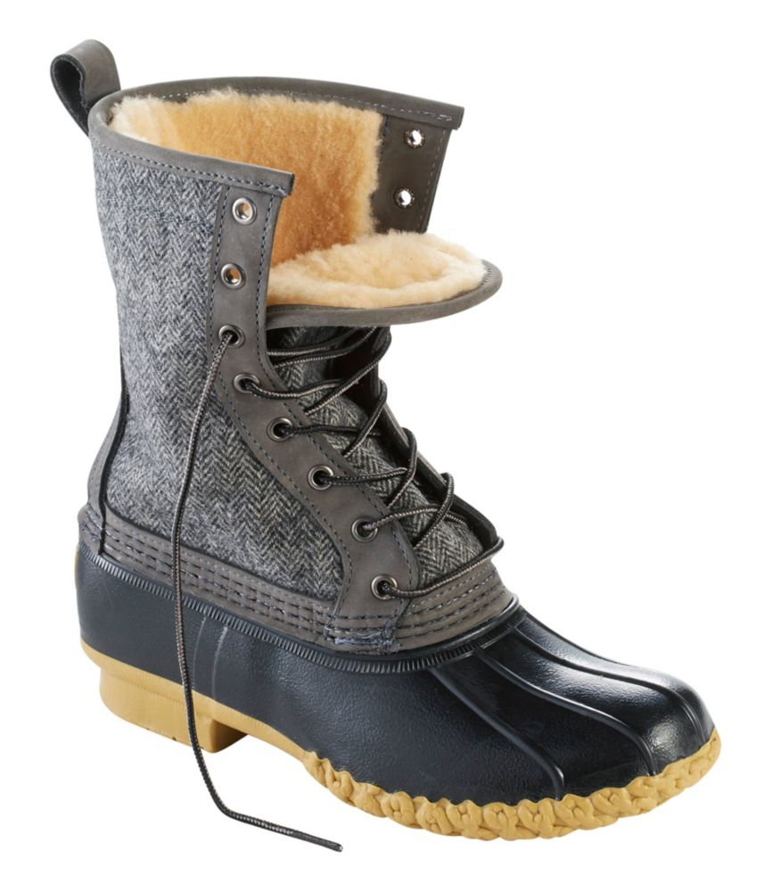 photo: L.L.Bean Women's Bean Boots, 10" Shearling-Lined winter boot