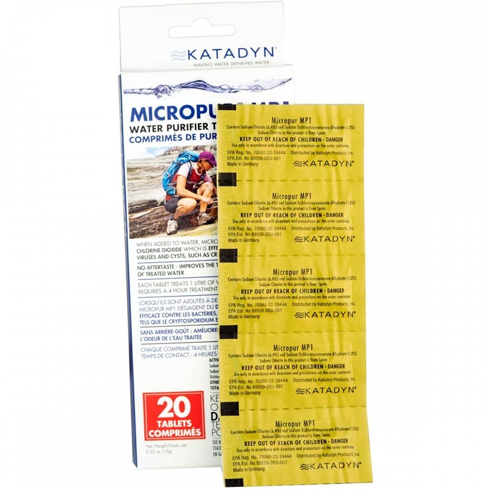 photo: Katadyn Micropur MP1 Purification Tablets chemical water treatment