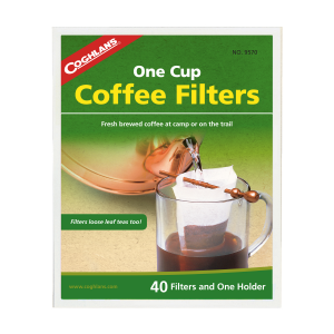 photo: Coghlan's One Cup Coffee Filters coffee press/filter
