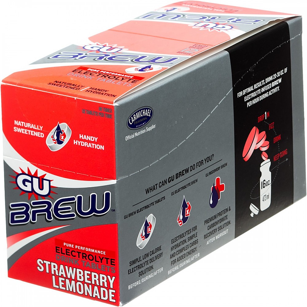 photo: GU Electrolyte Brew Tablets drink