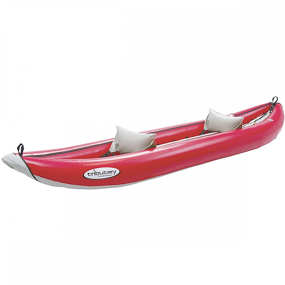 photo: Tributary Tomcat Tandem inflatable kayak