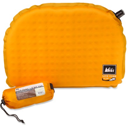 photo: REI Lite-Core Sit Pad self-inflating sleeping pad
