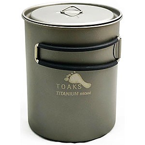 photo: Toaks Titanium 850ml Pot pot/pan