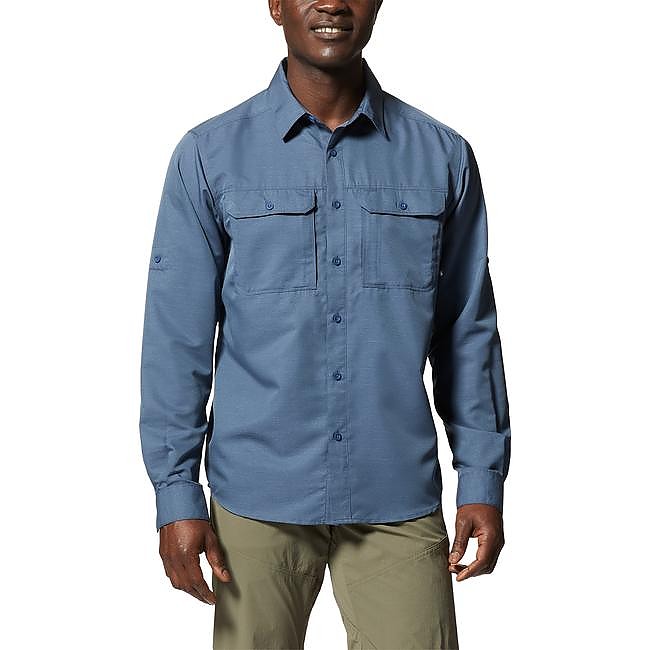 photo: Mountain Hardwear Canyon Shirt Long Sleeve hiking shirt