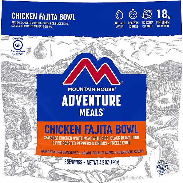 Mountain House Chicken Fajita Bowl