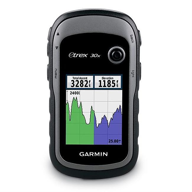 photo: Garmin eTrex 30x handheld gps receiver