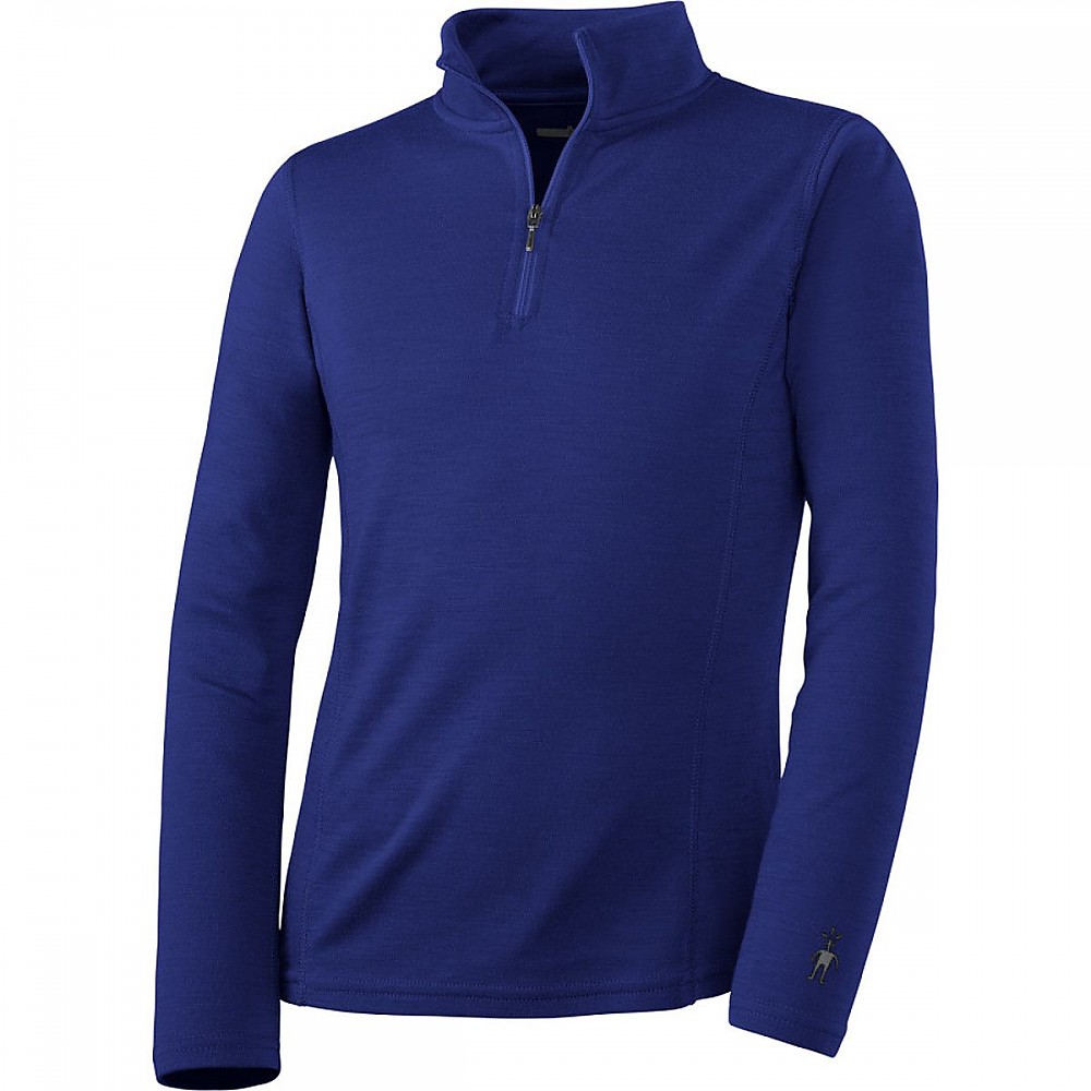 photo: Smartwool Kids' Midweight Zip T base layer top