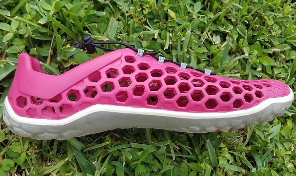 thumbnail interactive-video image 1 of VivoBarefoot Men's Ultra III Barefoot Water Shoes | Obsidian Black EVA/Bloom Sneakers 1 of 2