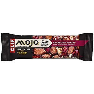 photo: Clif Mojo Cranberry Almond nutrition bar