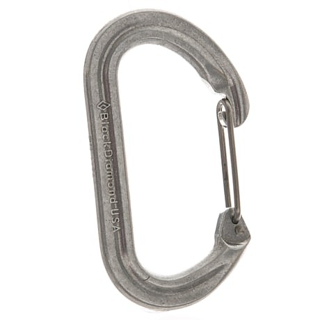 photo: Black Diamond Oval Wire Carabiner non-locking carabiner