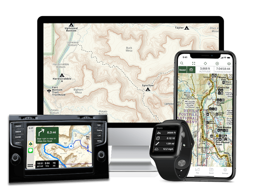 photo: Gaia GPS Hiking, Offroad Maps App outdoor app