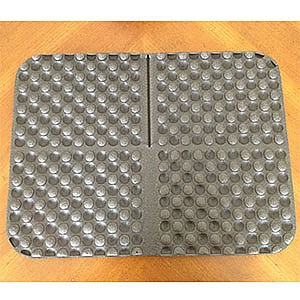 photo: DutchWare Folding Sit Pad closed-cell foam sleeping pad