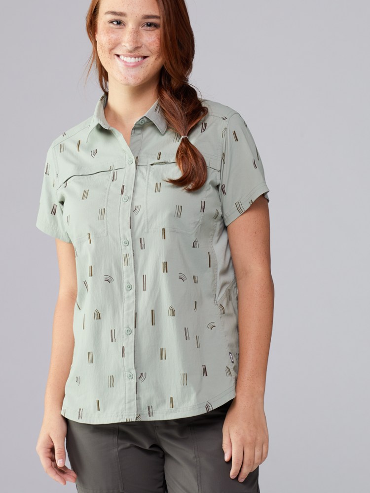 photo: REI Women's Sahara Shirt hiking shirt