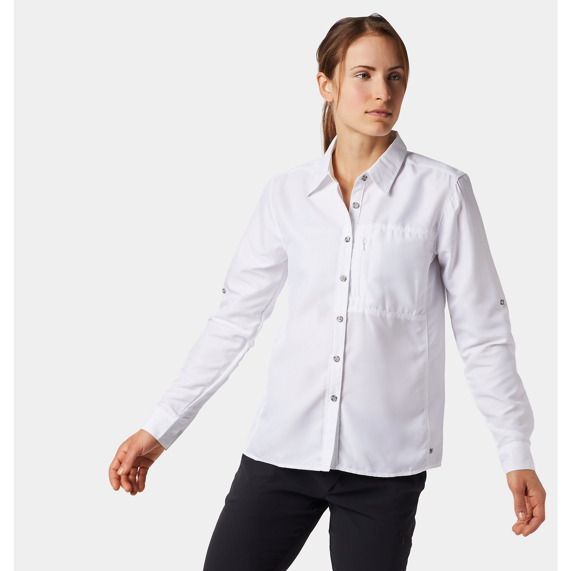 photo: Mountain Hardwear Women's Canyon Shirt Long Sleeve hiking shirt