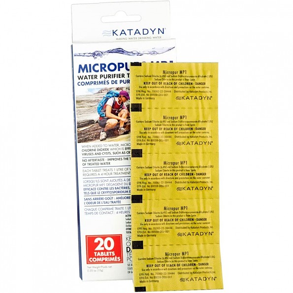 Katadyn Micropur MP1 Purification Tablets