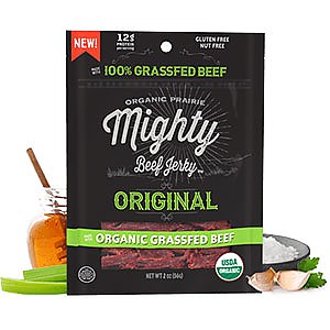 photo: Mighty Organic Original Beef Jerky snack/side dish