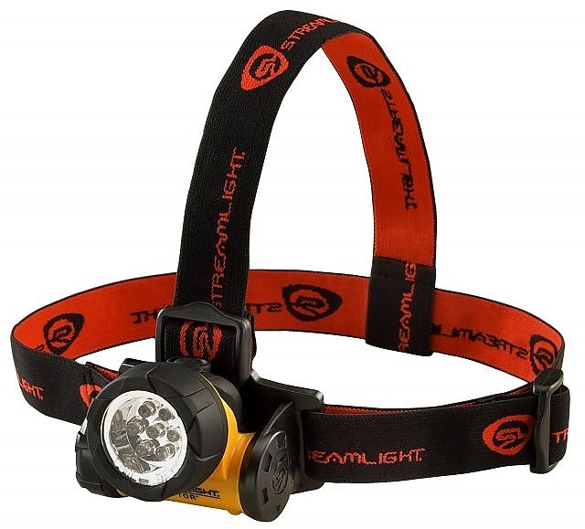 photo: Streamlight Septor headlamp