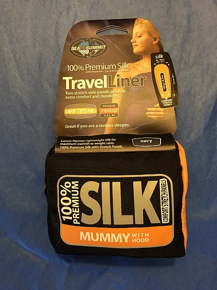 Sea to summit outlet premium silk travel liner