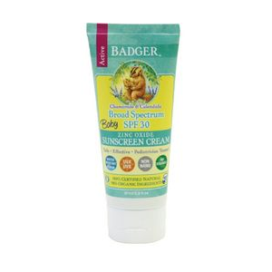 photo: Badger Active Broad Spectrum SPF 30 Baby Sunscreen sunscreen