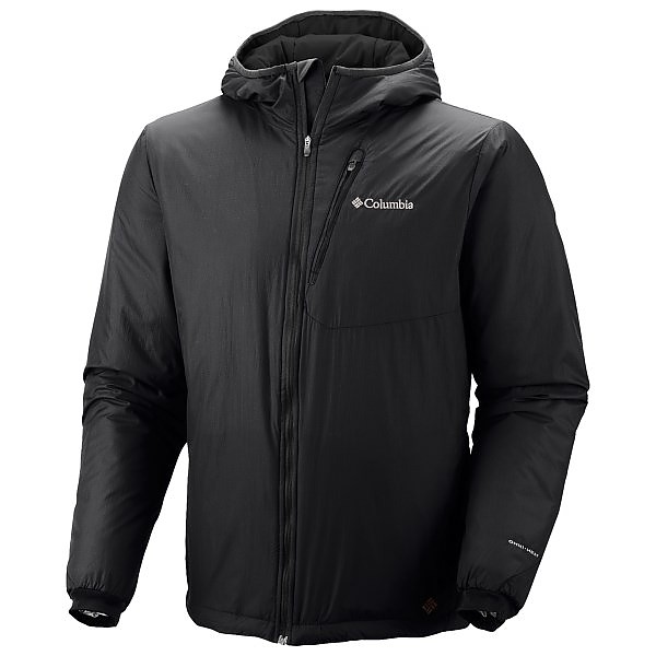 photo: Columbia Premier Packer Hoodie synthetic insulated jacket