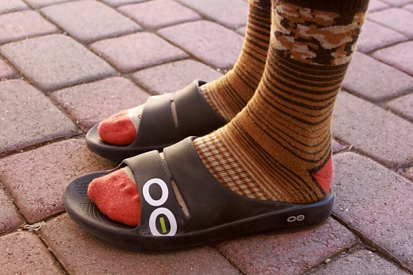 OOFOS OOahh Sport Slide Sandal Reviews - Trailspace