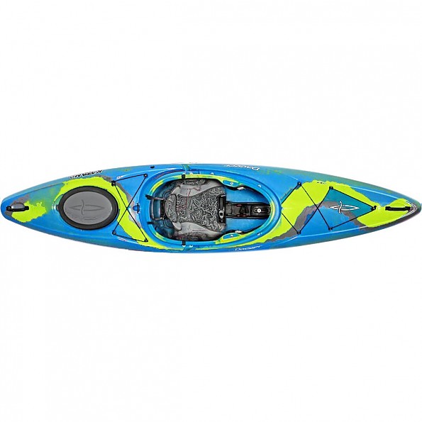 photo of a whitewater kayak