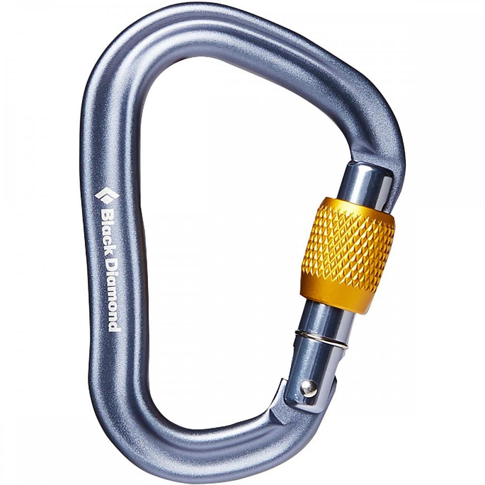 photo: Black Diamond VaporLock ScrewGate locking carabiner