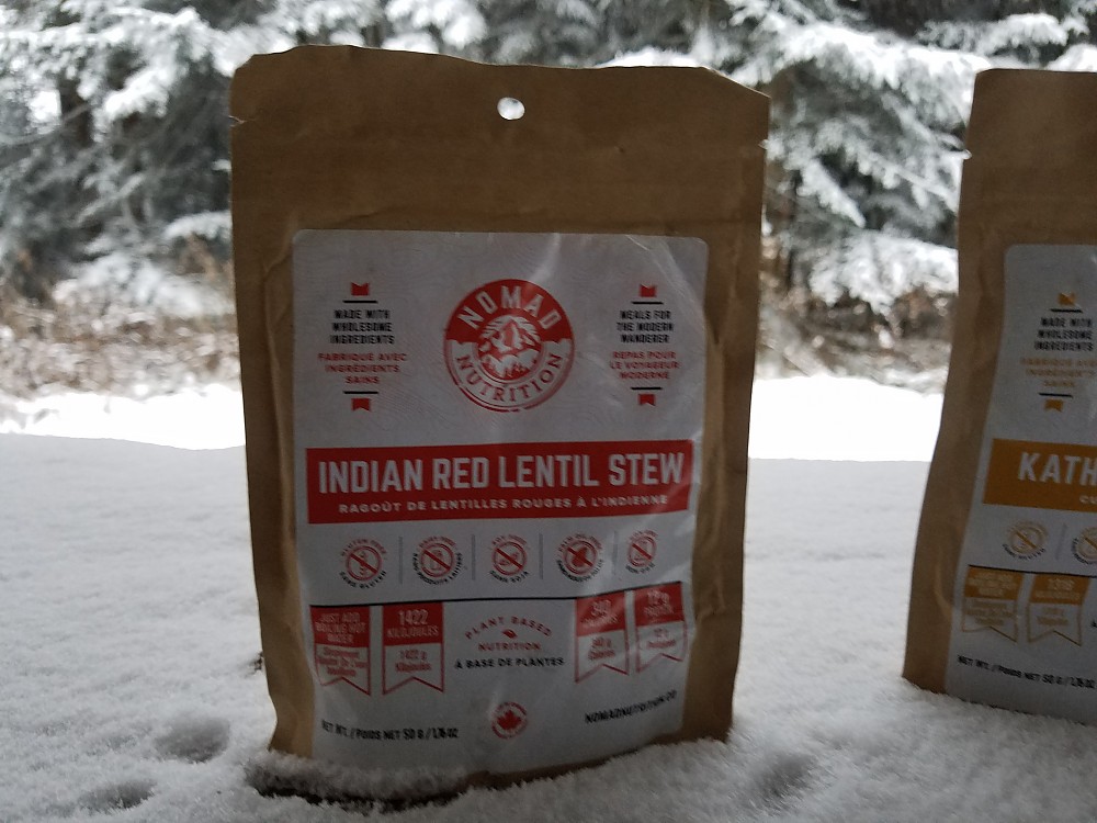 photo: Nomad Nutrition Indian Red Lentil Stew vegetarian entrée
