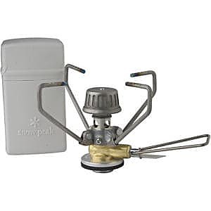 photo: Snow Peak GigaPower Stove, Titanium, Manual compressed fuel canister stove