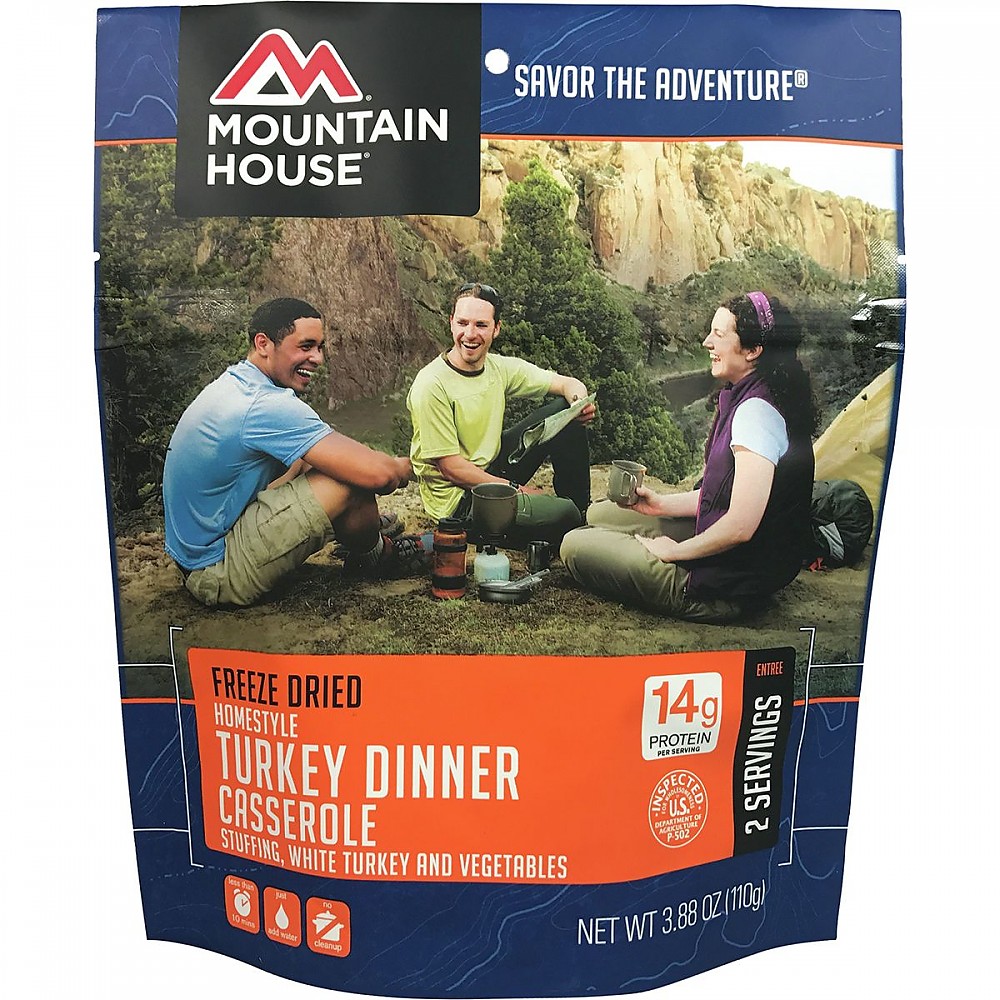 photo: Mountain House Homestyle Turkey Dinner Casserole meat entrée