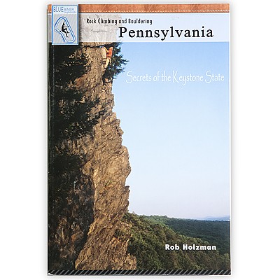 photo: Stackpole Books Rock Climbing and Bouldering Pennsylvania climbing book