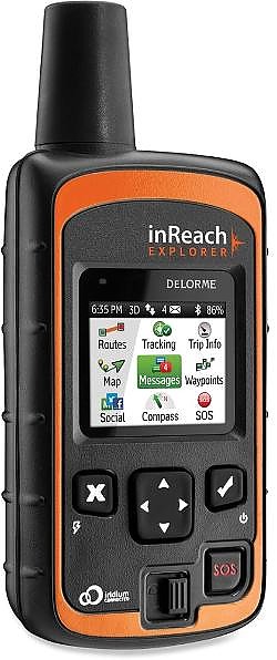 photo: DeLorme inReach Explorer handheld gps receiver