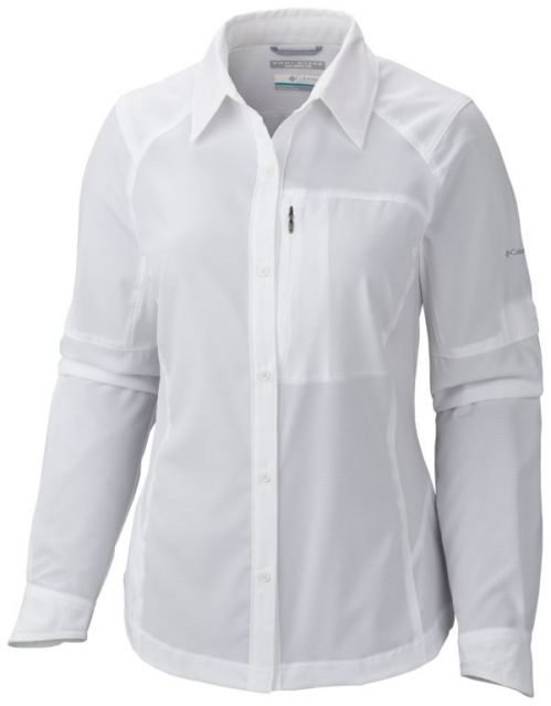 photo: Columbia Women's Silver Ridge Long Sleeve Shirt hiking shirt