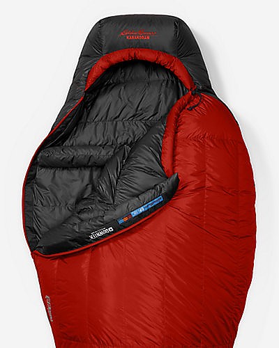 photo: Eddie Bauer Kara Koram 0 3-season down sleeping bag