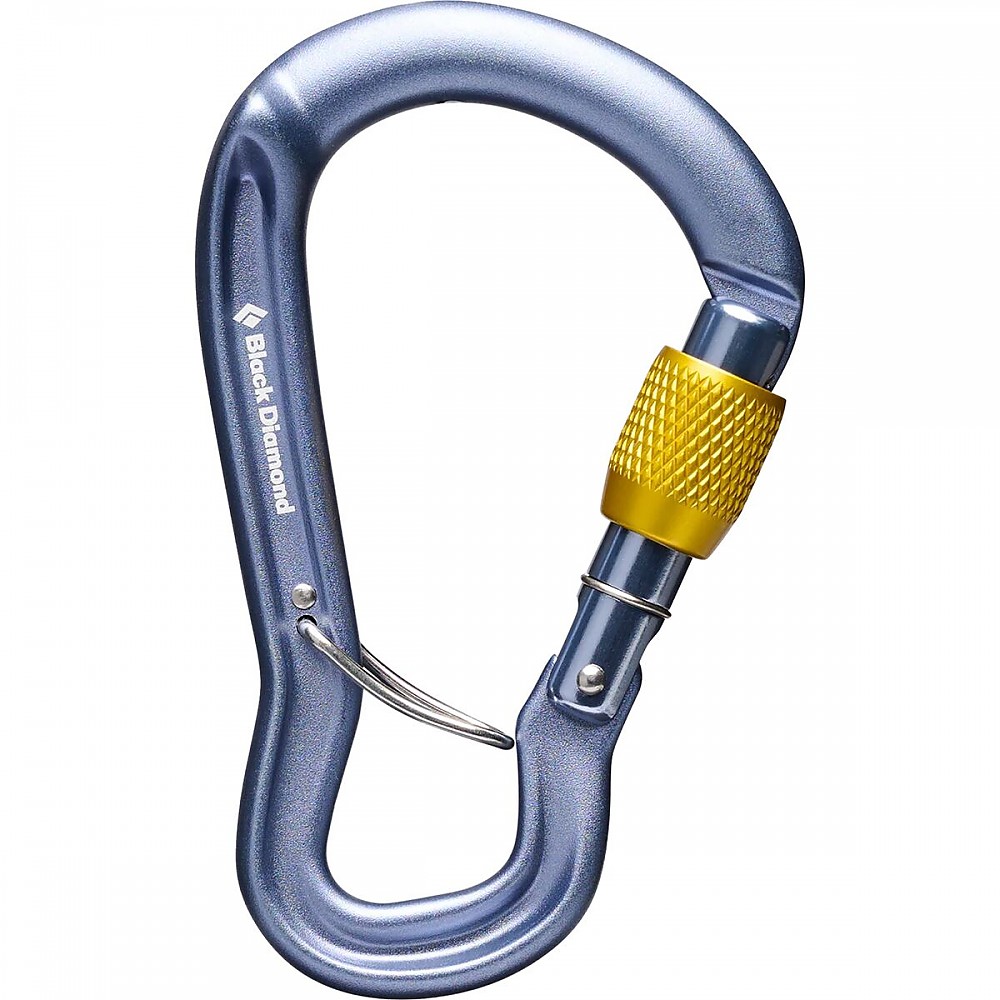 photo: Black Diamond GridLock Screwgate locking carabiner