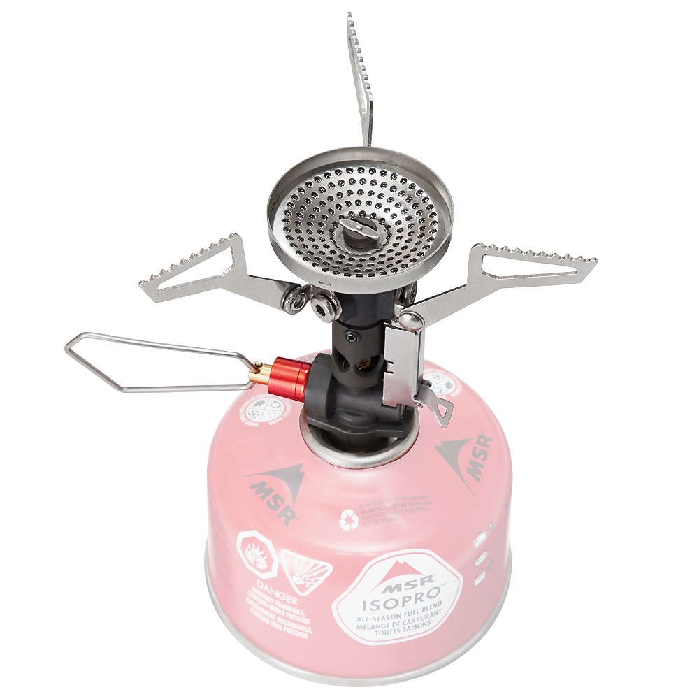 photo: MSR PocketRocket Deluxe compressed fuel canister stove