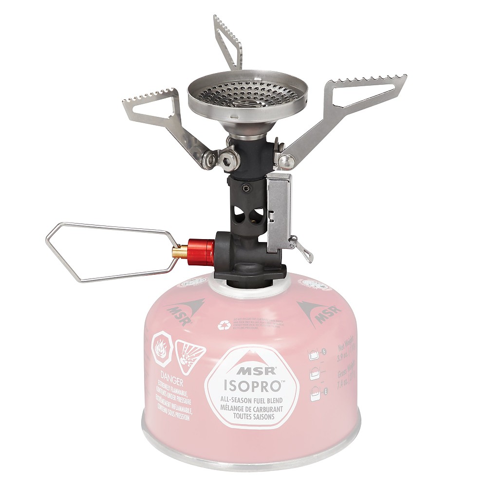 photo: MSR PocketRocket Deluxe compressed fuel canister stove