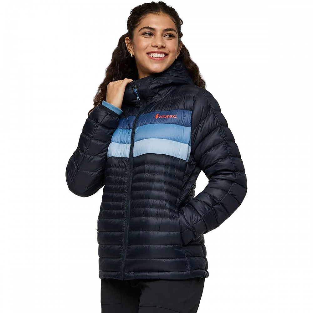 photo: Cotopaxi Women's Fuego Down Hooded Jacket down insulated jacket