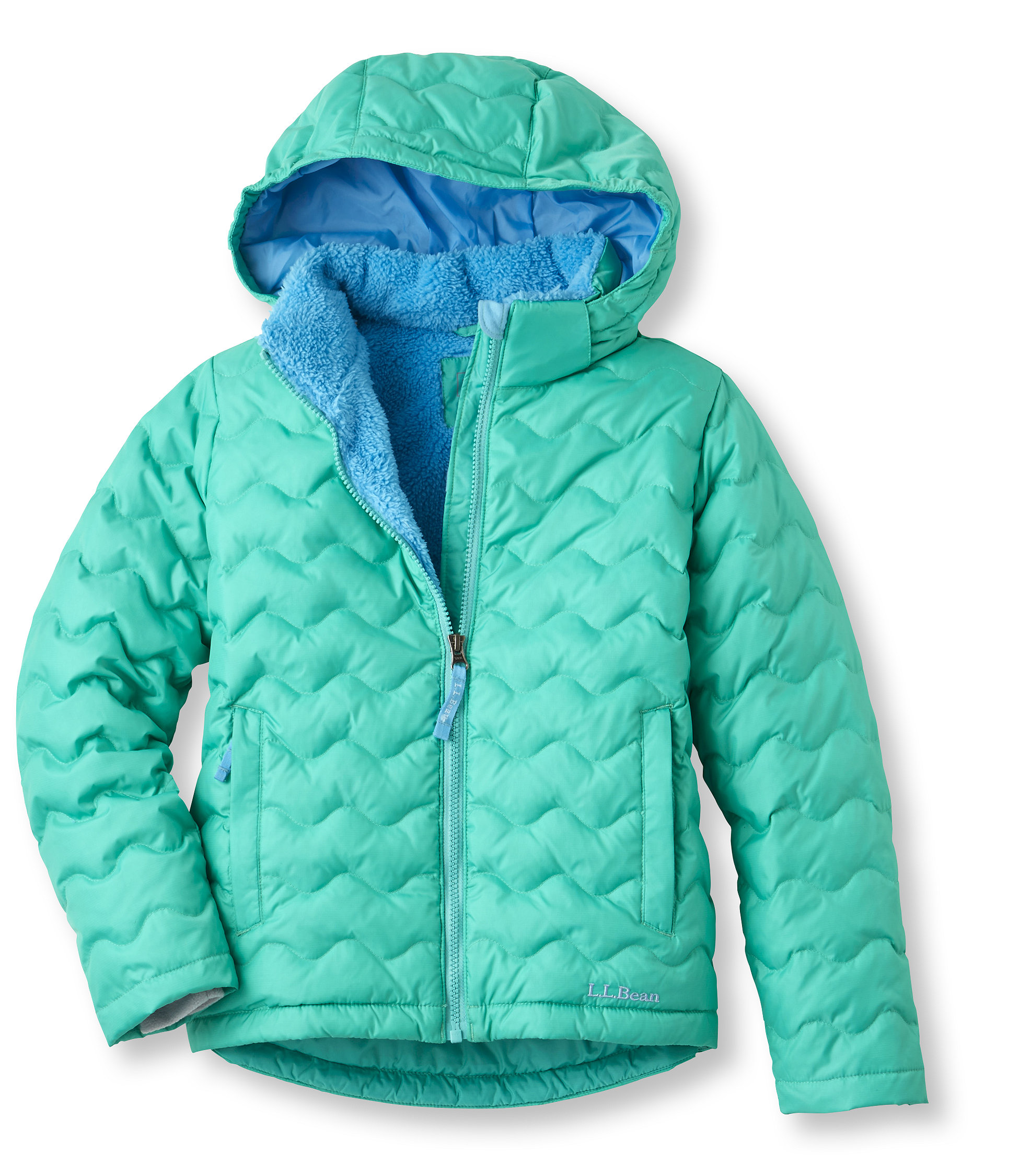 photo: L.L.Bean Fleece-Lined Down Jacket down insulated jacket