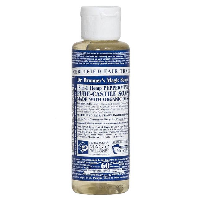 photo: Dr. Bronner Liquid Soap soap/cleanser 