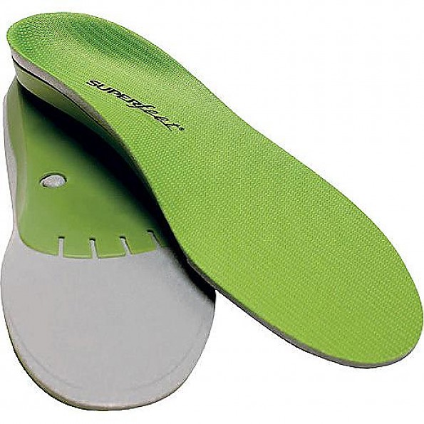 SUPERFEET GREEN INSOLES ORTHOTIC ARCH SUPPORT SIZE B 